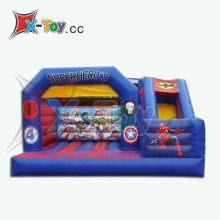 Super Hero Inflatable jumping bounce castle house,bouncy castles on sale
