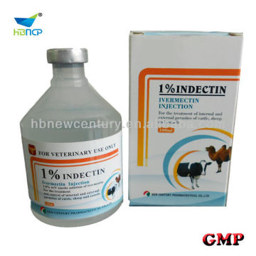 Veterinary pharmaceutical Ivermectin Injection animal parasite medicine
