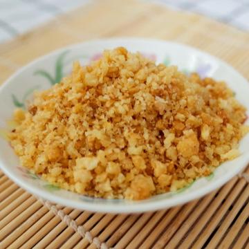 Fried garlic crisp with crunchy taste