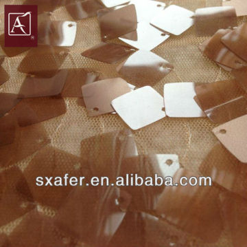 square sequin embroidery fabric