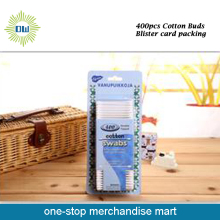 400pcs Plastic Stick Cotton Buds
