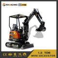 Hydraulic 2T Crawler Mini Excavator Prix