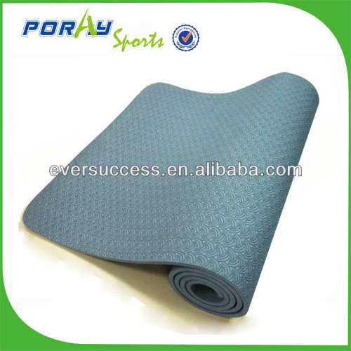 Non toxic anti-slip pilates exercise gym yoga mats/ eco friendly TPE yoga mat