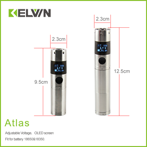 Best Choose Variable Voltage Atlas 2200mAh E Cig Mod