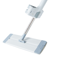 Aluminum Microfiber Flat Mop Frame with Hook & Loop Attachment