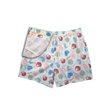 Shorts da tavola da spiaggia maschile per la stampa da maschere da uomo