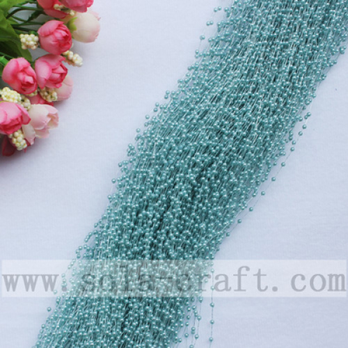 Popular 3MM Acrylic Pearl Tassel Trimming Beaded Garland