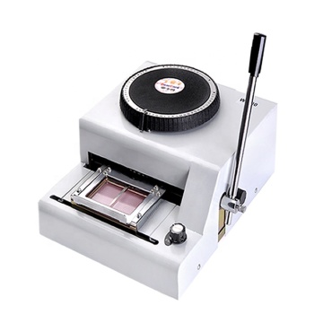 Credit Card Embosser Machine for PVC Cards - 72 Characters Manual Embossing