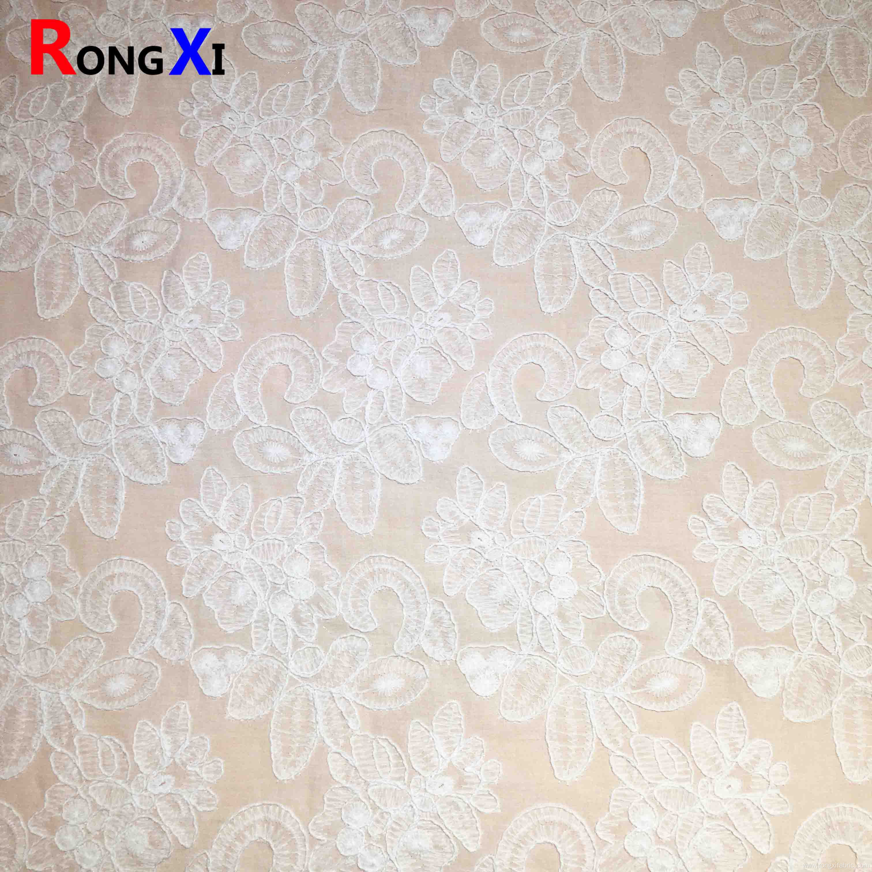 Cotton Eyelet Fabric Embroidered Fabric Clothing Fabric