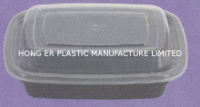 16oz Microwavable Disposable Plastic Food Containers With Lids 480ml
