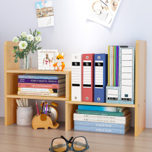 MDF Wooden DIY Bookshelf - 2in1 Combination Desk Organizer