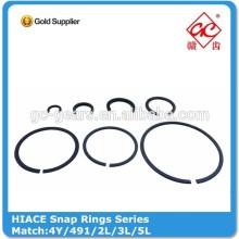 High Quality parts hiace snap rings for toyota hiace 3L gearbox