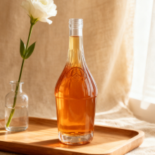 Custom Unique Glass Vodka Bottles