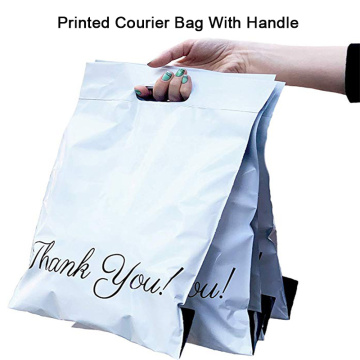 Custom biodegradable poly-mailers and plastic shopping bags