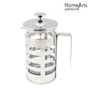 PREMIUM Stainless Steel Housing French Press Coffee and Tea Plunger