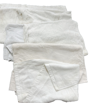 10KG White Cotton Wiping Rags Industrial T-Shirt Cleaning Rags 100% Cotton