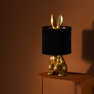 Wholesale Unique Rabbit-Shaped Polyresin Desk Lights: Energy-Saving Home Decor Table Lamps