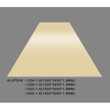 Glanzelfenbein-Aluminiumblechplatte 1.6mmThick 5052 H32