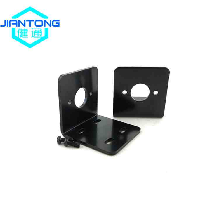 Metal Stamping And Bending Bracket With Black Coating