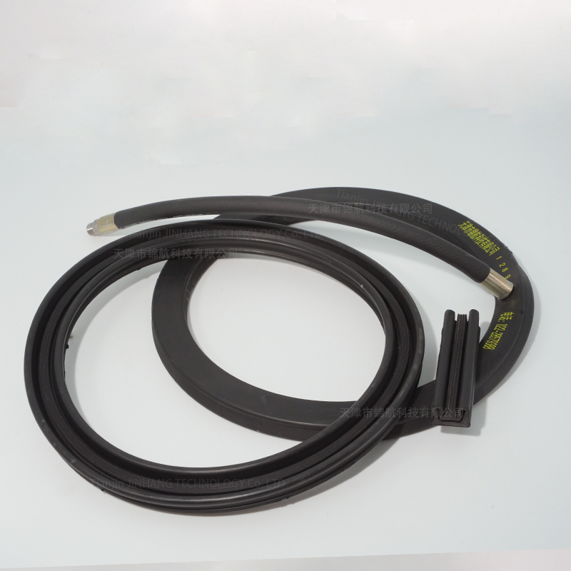 joint gonflable en caoutchouc rubber inflatable seal