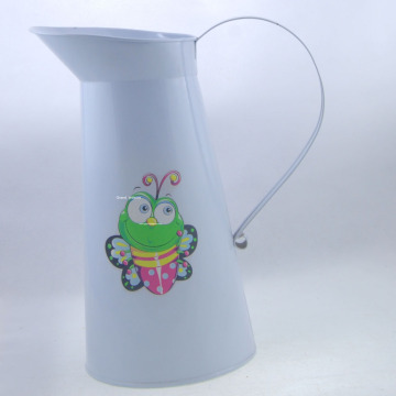 household metal purple jug