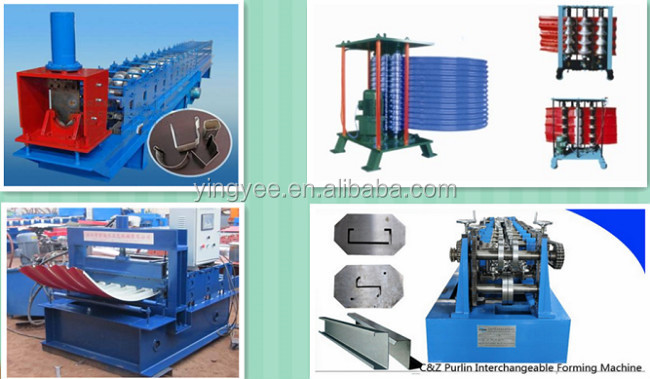 Máquina de formação de rolos de proteção de rodovias de metal