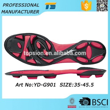 New Arrival Slip-Resistant Shoe Sole Manufacturer Male Tpu Soccer shoe High Quality Cleat Soles For Sport Shoes