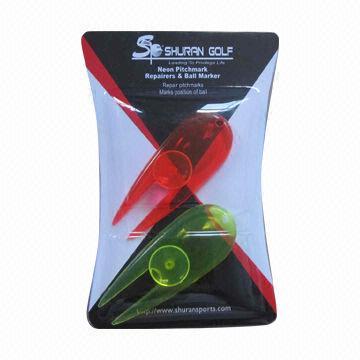 Golf neon pitchfork with marker