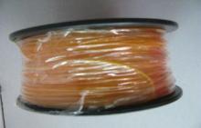 1.75mm Orange Plastic Translucent ABS Filament For 3D Extru