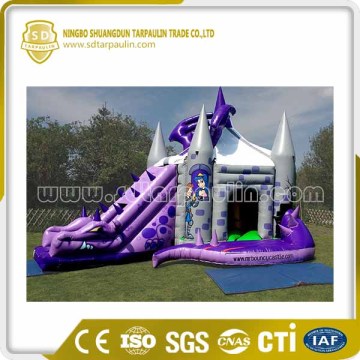 High Quality Mesh Environmental Infalatable Castle Fabric