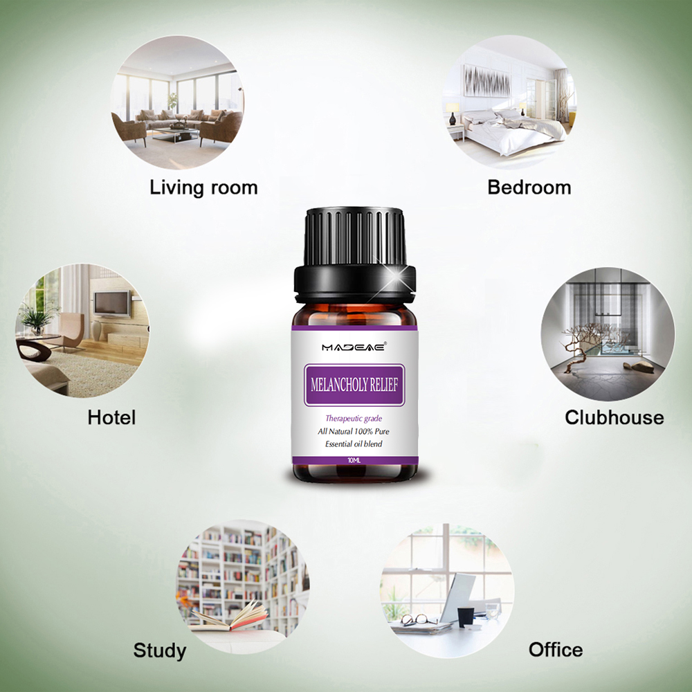 Factory Mellancholy Relief Blend Essential Oil dalam Bulk