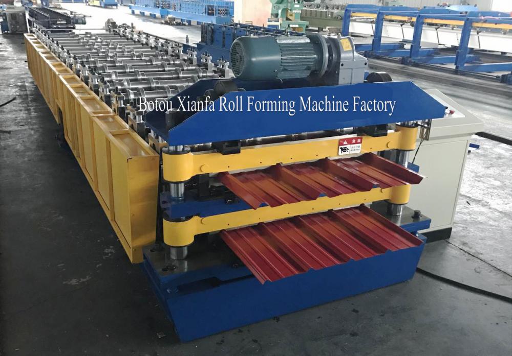 Roofing Double Layer Roll Forming Machine