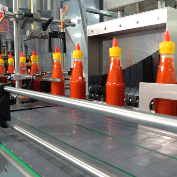 Automatic Bottling Production Line for Ketchup and Sauces