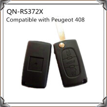 3 Buttons Car Key FOB Compatible with Peugeot 408 Car Key Remote