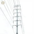 FUTAO 110KV 15-30m Pole de la línea de transmisión superior
