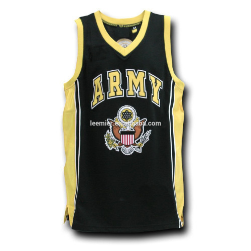 Men's V Neck Embroidery Basketball Vest