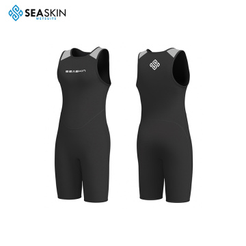 Seaskin Men Sleeveless Surf Wetsuit Summer Water Sports