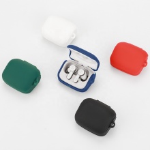 Anti-Lost Silicone Protective Case for Audio-technica ATH-TWX7 Wireless Earbuds with Keychain