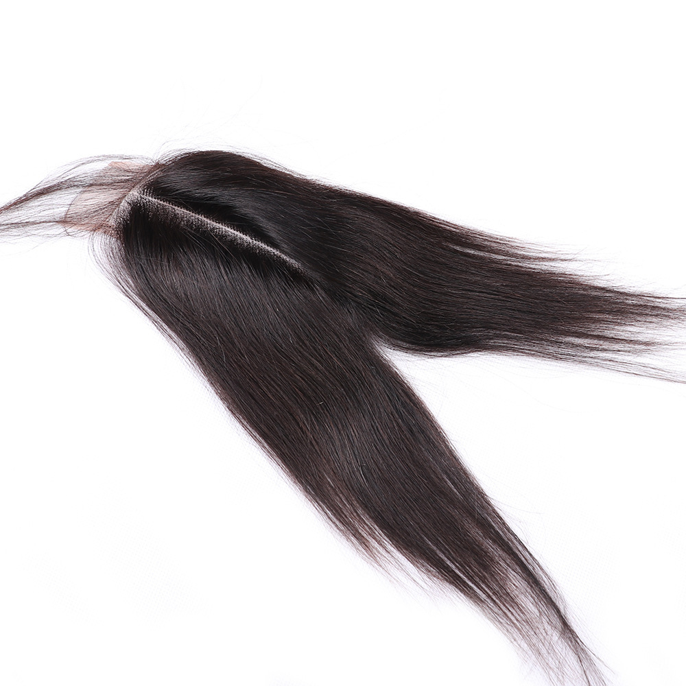Wholesale Kim K 2x6 Lace Closure,Brazilian Human Hair Straight 2*6 Lace Closure,Middle Part 2x6 Swiss Lace Closure