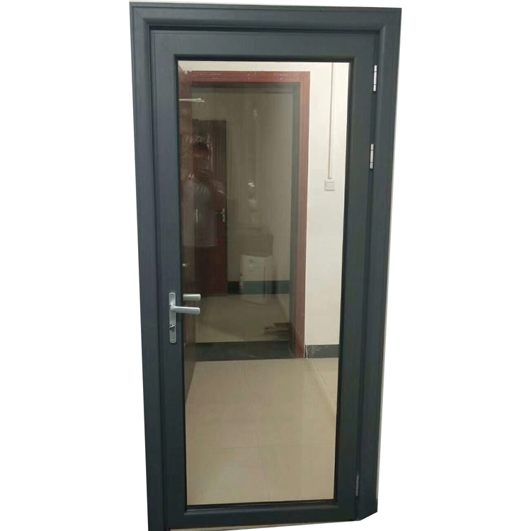 Powder coated size customized aluminium profile normal door