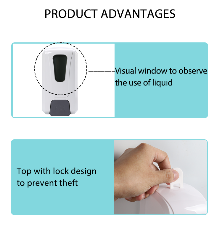 Abs Plastic Foam Soap Dispenser Valve F1408