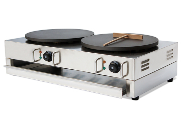 Double head crepe maker machine electric