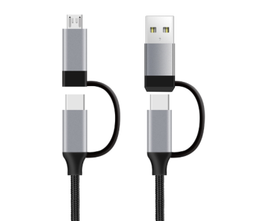 Hot Selling Splitter Type-C Micro Hooded Usb Cable