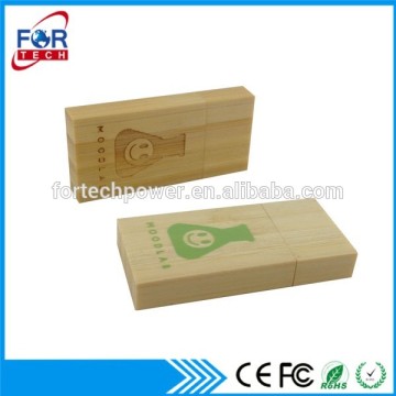 Bamboo usb flash drives bulk 8gb 16gb 32gb wooden usb stick for eco gifts