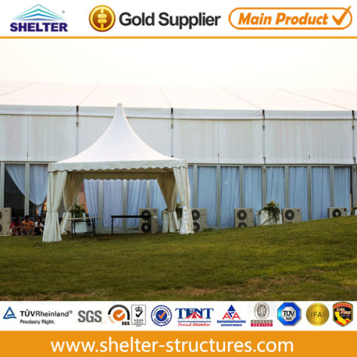 5X5m High Peak Tent Pagoda Canopy