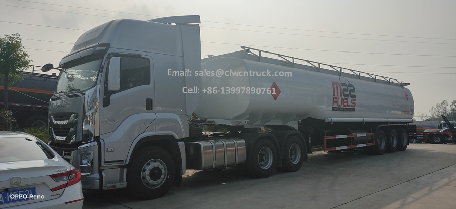 oil bowser semi trailer