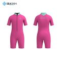 SeaDin Child&#39;s Shorty Neopreen Front Zip Wetsuit