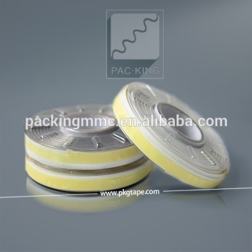 spraying Double Sided PET Tape With Wire Trim edge cutting tape