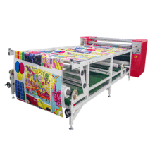 High-Speed Roll to Roll Heat Press Apparel Printing