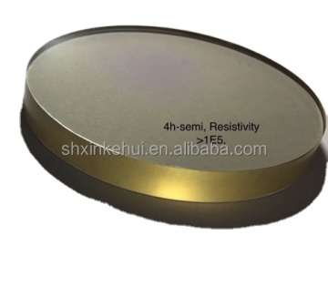 Customized 10x10x0.5mm 4H-N SiC Silicon Carbide Wafer Chips